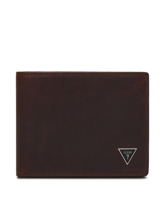 Guess Guess Kleine Herren Geldbörse SMROVL LEA20 Braun