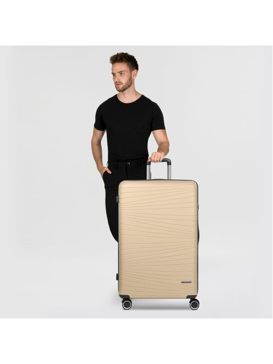 Franky Franky Walizka duża 289132 Beżowy