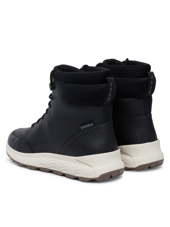 Geox Geox Schnürschuhe D Spherica 4X4 B Abx D6626B 4611 C9999 Schwarz