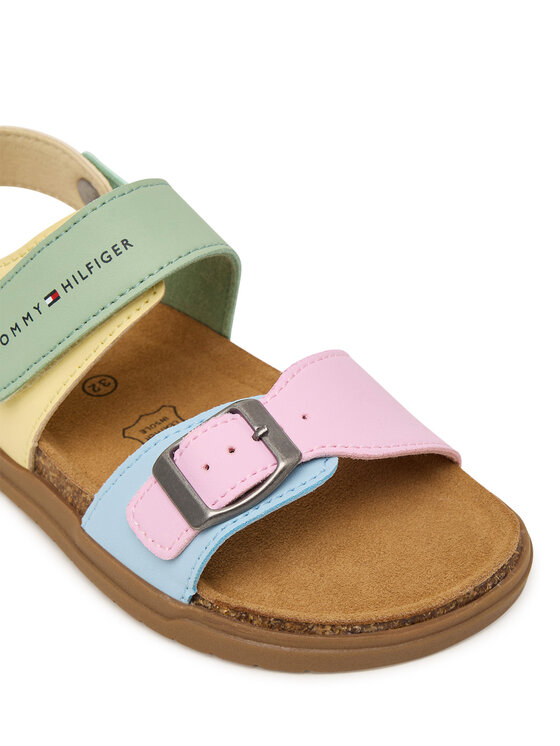 Tommy Hilfiger Tommy Hilfiger Sandały T3A2-34307-0326 S Kolorowy