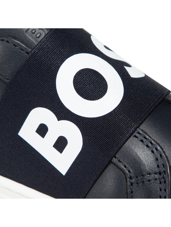 BOSS Boss Sneakersy J29291 M Granatowy