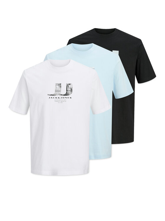 Jack & Jones Jack & Jones Souprava triček Dust 12302150 Barevná Regular Fit