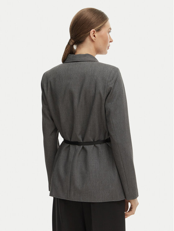Vero Moda Vero Moda Marynarka Tahia 10339989 Szary Regular Fit