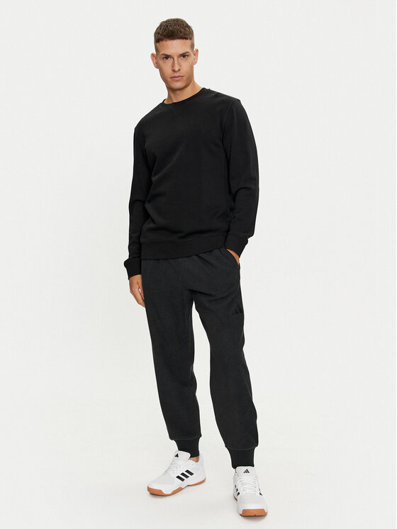 adidas adidas Спортивні штани Elevated ALL SZN Terry Loop IV5210 Чорний Loose Fit
