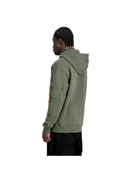 Alpha Industries Alpha Industries Mikina AI.138333-142-M Kaki Regular Fit