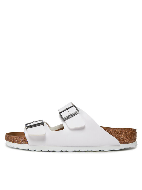 Birkenstock Birkenstock Παντόφλες Arizona Birko-Flor 552681 Λευκό
