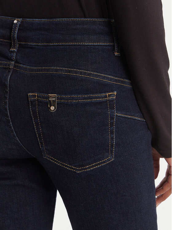 Liu Jo Liu Jo Traperice UF5054 D0264 Tamnoplava Slim Fit