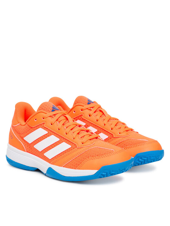 adidas adidas Buty halowe Ligra 8 Indoor Kids JR9299 Pomarańczowy