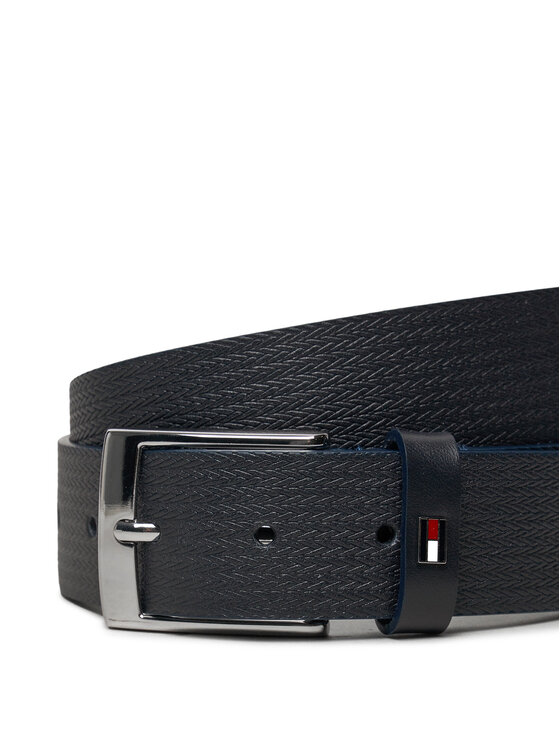 Tommy Hilfiger Tommy Hilfiger Pánský pásek AM0AM13015 Modrá