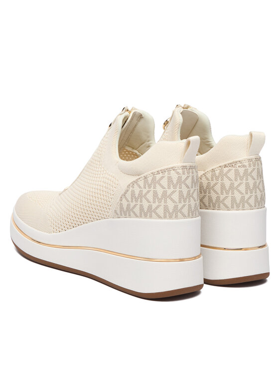 MICHAEL Michael Kors MICHAEL Michael Kors Sportcipők Emmy 43R6EMFP3D Ekru