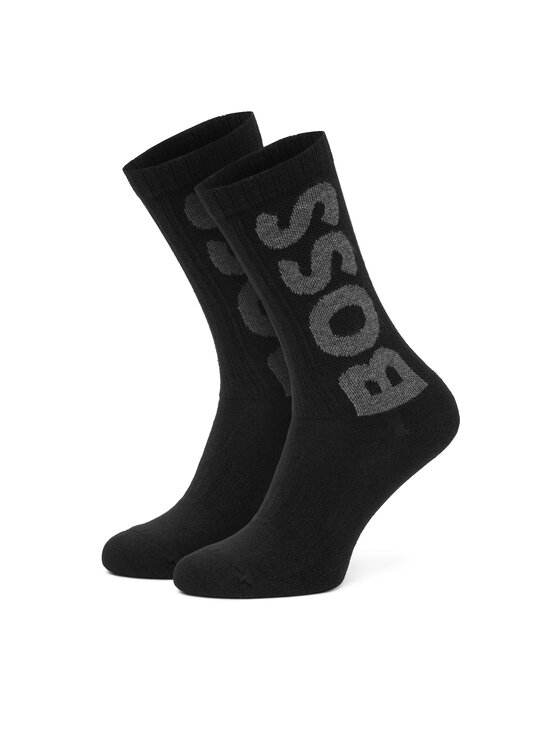 BOSS BOSS Sada 3 párů pánských vysokých ponožek 50524259 Barevná