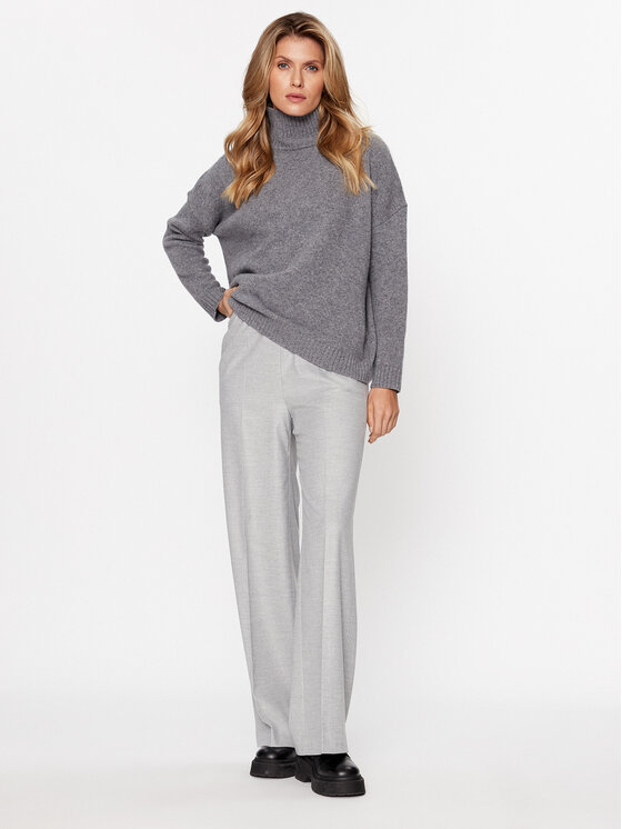 BOSS Boss Pantaloni di tessuto Tavite 50502722 Grigio Relaxed Fit