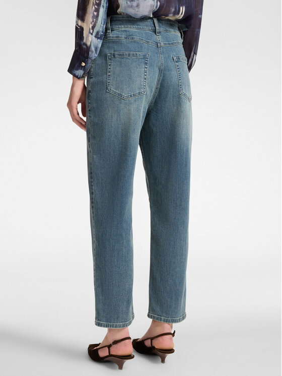 Elena Mirò Elena Mirò Jeans P480P000292N0H4 Turchese Regular Fit