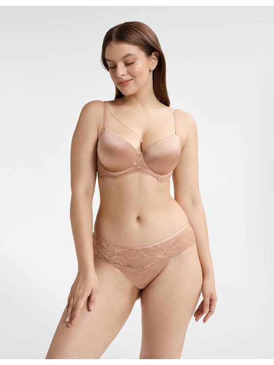 Esotiq Esotiq Biustonosz push-up 40482-82X Złoty