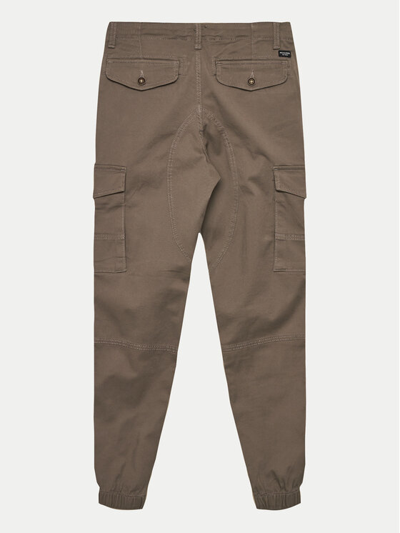 Jack&Jones Junior Jack&Jones Junior Hlače iz tkanine Paul 12151646 Siva Slim Fit
