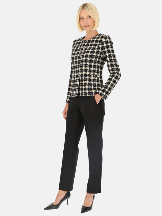 Potis & Verso Potis & Verso Marynarka Mario Czarny Regular Fit