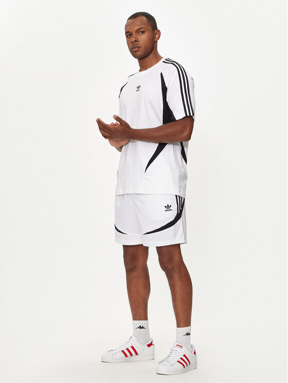 adidas adidas Sportske kratke hlače Archive IZ4828 Bijela Regular Fit