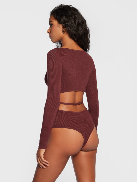 Body Liv W2BR04 Z2YK2 Marrone Slim Fit