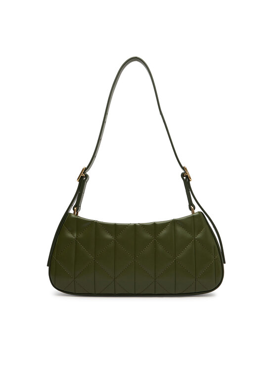 Calvin Klein Calvin Klein Torbica Quilted Small Shoulder Bag LV04F3327G Zelena