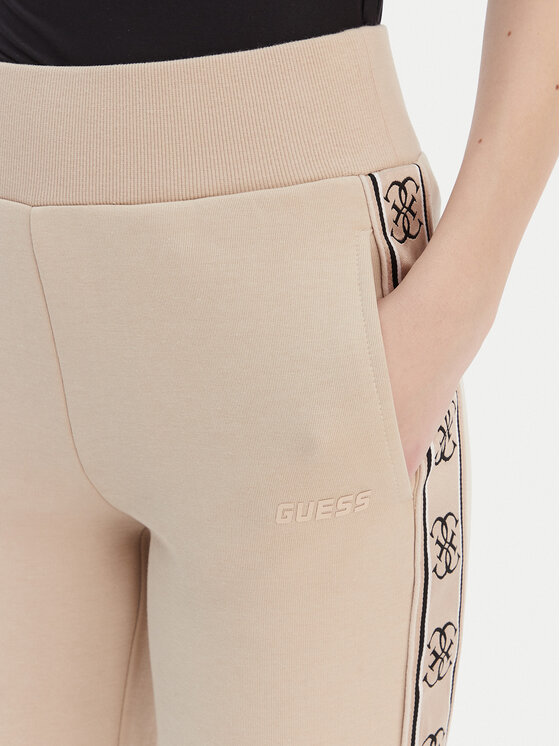 Guess Guess Παντελόνι φόρμας V2YB15 KB3P2 Μπεζ Regular Fit