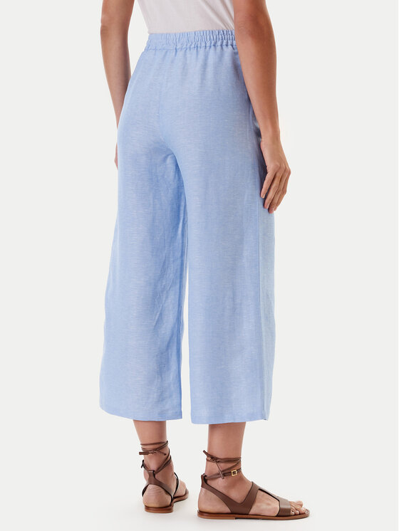 TATUUM Tatuum Bavlnené nohavice Pulio 1 T2510.143 Modrá Wide Leg