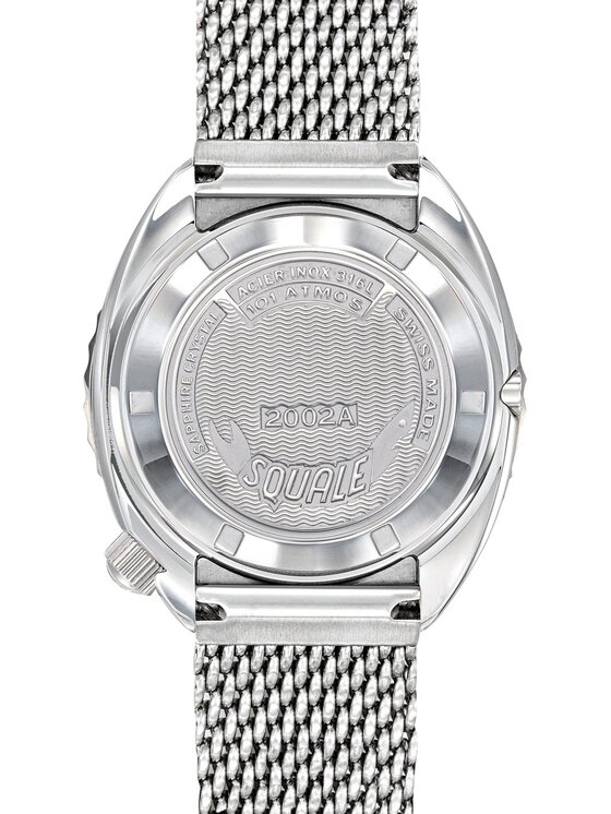 Squale Squale Hodinky 2002.SS.BLR.BL.ME22 Strieborná