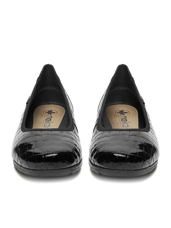 Rieker Rieker Halbschuhe L9350-01 Schwarz