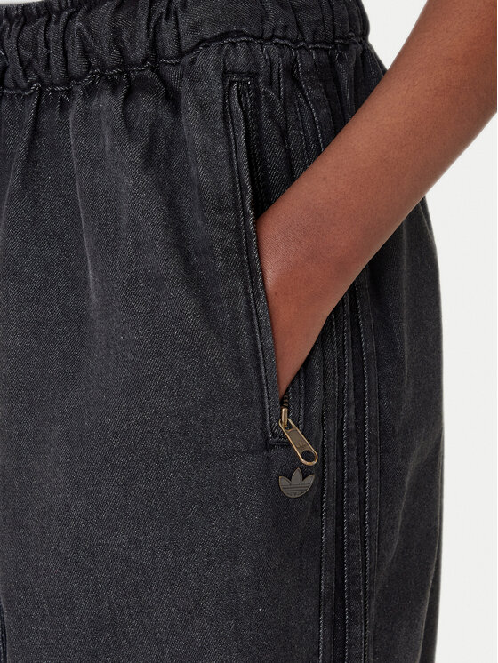 adidas adidas Jeansy KD3919 Czarny Wide Leg