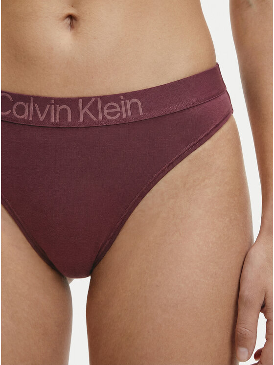 Calvin Klein Underwear Calvin Klein Underwear Stringid LV00QD5292 Bordoopunane