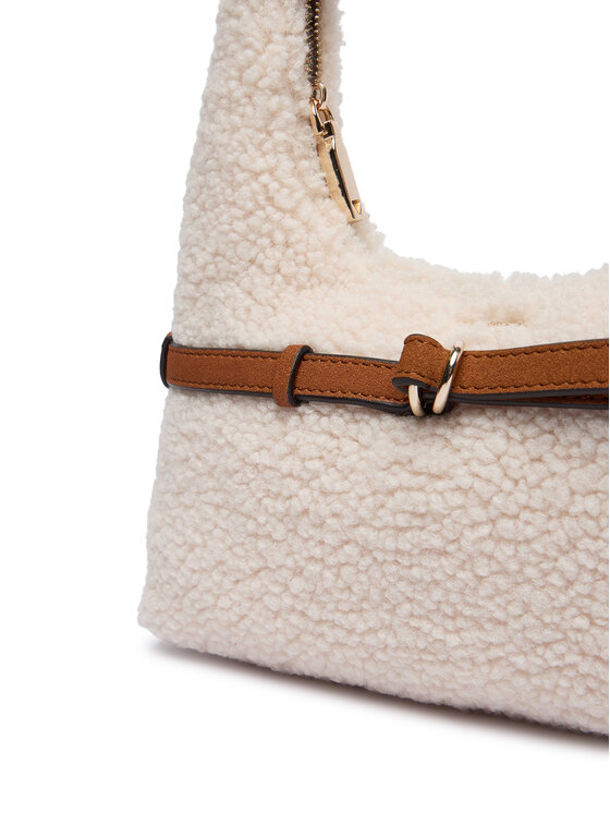 Guess Guess Torebka Taylor Mini HWWS2 32577 Kremowy