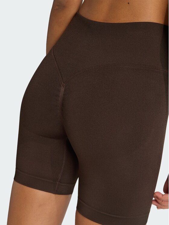 adidas adidas Legginsy 164274 Brązowy ciemny Fitted Fit