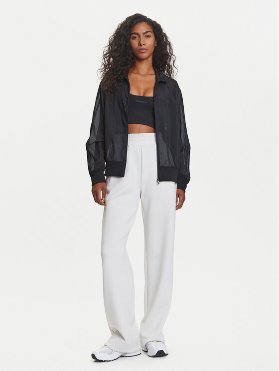 adidas adidas Bluza adicolor Sheer JN6130 Czarny Loose Fit