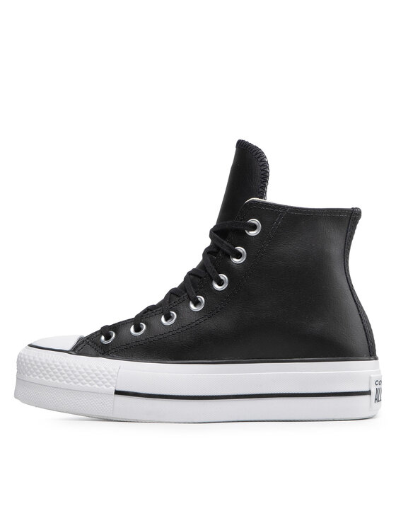 Converse Converse Sportbačiai Chuck Taylor All Star Lift Clean Hi 561675C Juoda