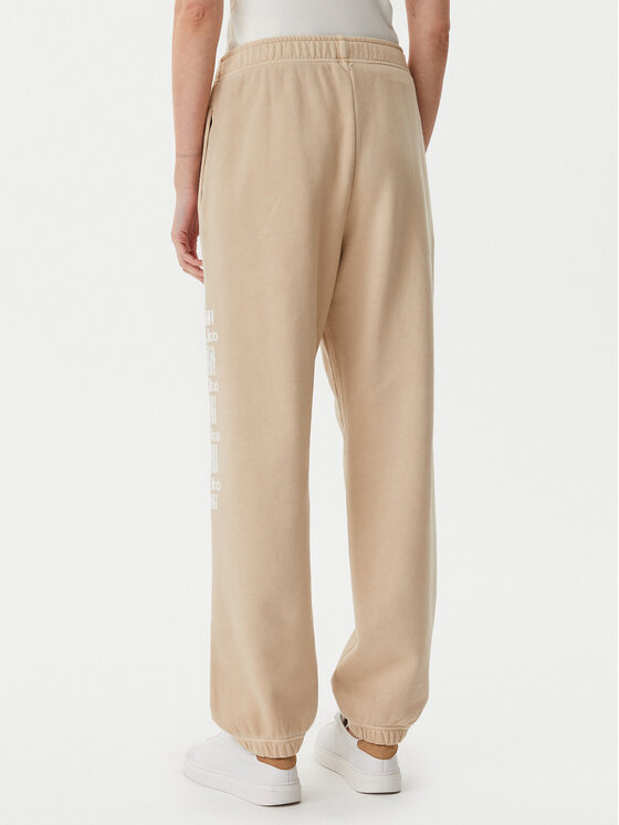 PINKO PINKO Spodnie dresowe Plumcake 104790 A2CV Beżowy Regular Fit