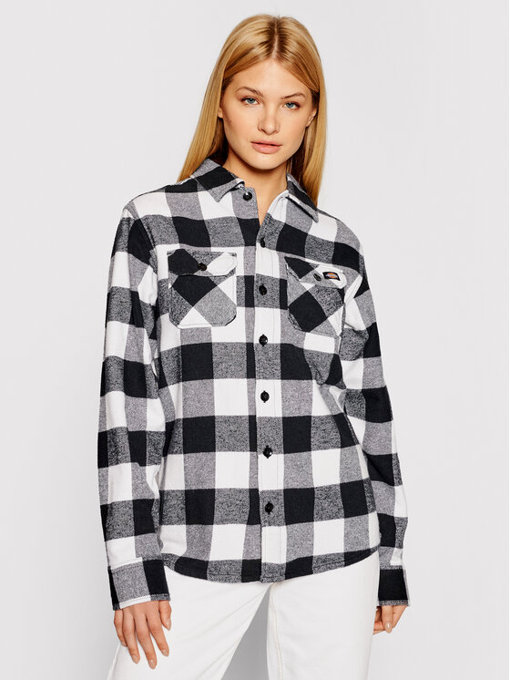 Dickies Dickies Риза Unisex New Sacramento DK0A4XDZBLK Черен Regular Fit