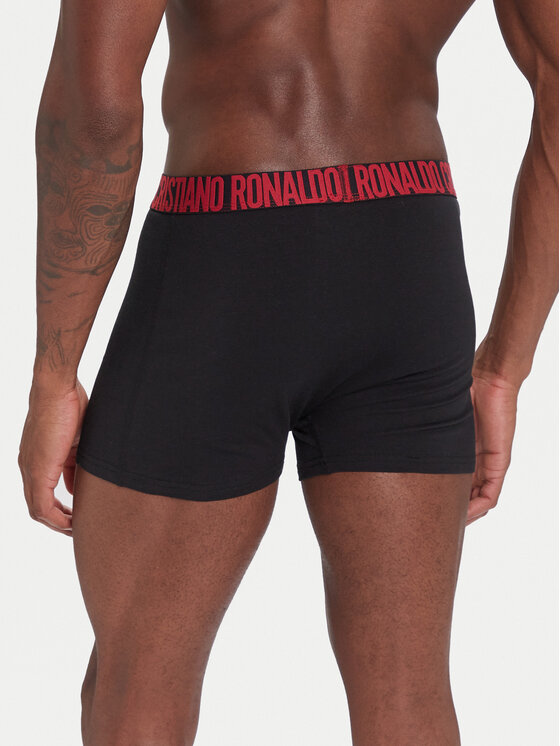 Cristiano Ronaldo CR7 Cristiano Ronaldo CR7 Set de boxeri﻿ 8125-49 Negru
