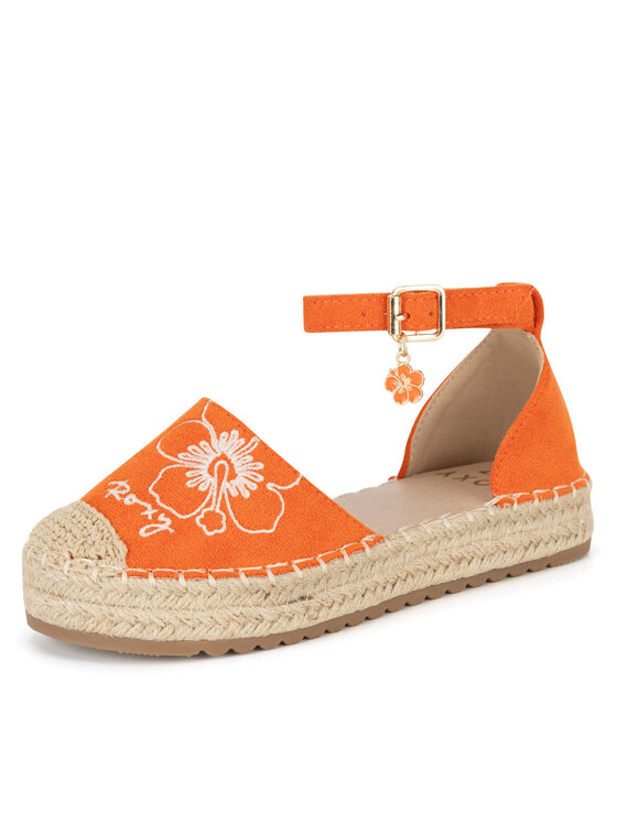 Roxy Roxy Espadryle CSS21597-01 Pomarańczowy