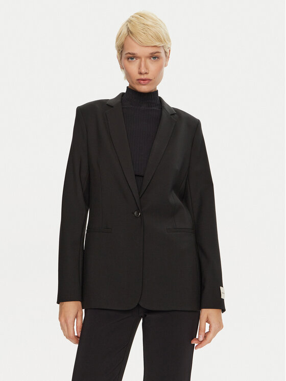 Calvin Klein Calvin Klein Suknjič K20K207632 Črna Slim Fit