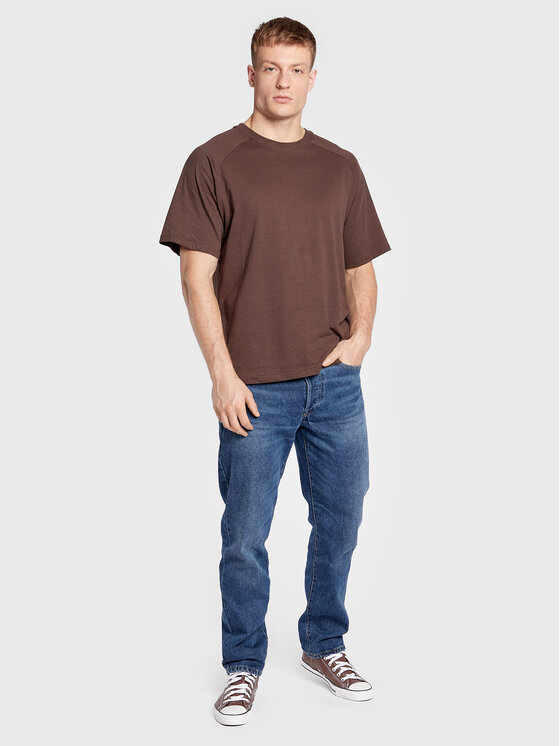 T-shirt Thomas 211126 Marrone Regular Fit