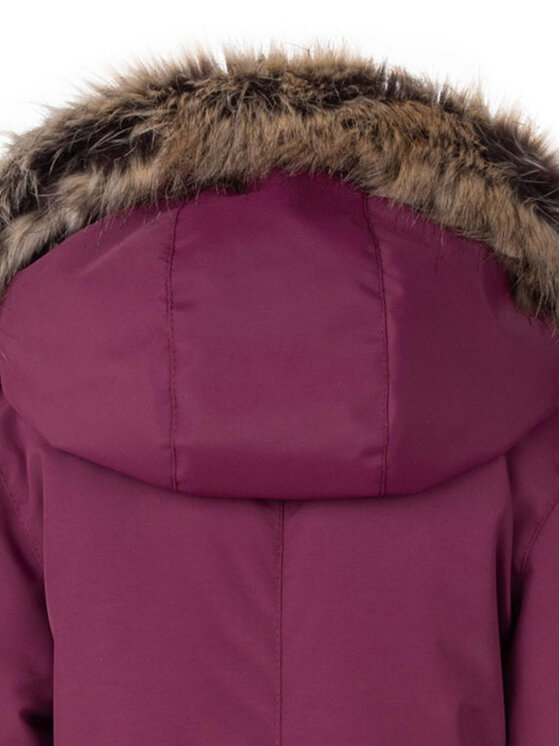 Lenne Lenne Kurtka anorak 23334-602 Bordowy Basic Fit