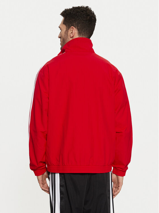 adidas adidas Pulóver adicolor Firebird IT2495 Piros Loose Fit