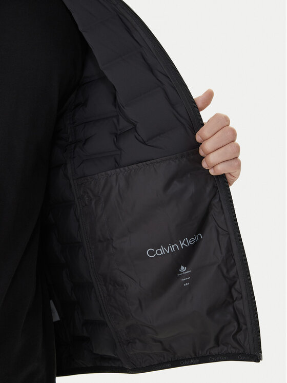 Calvin Klein Calvin Klein Giubbotto piumino LV04LD520G Nero Regular Fit