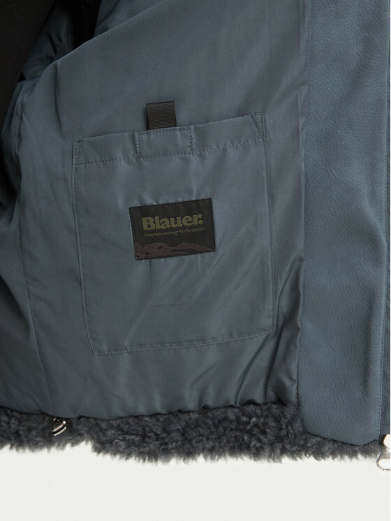 Blauer Blauer Prehodna jakna Brewery 26WBLDC01340 7701 Siva Regular Fit