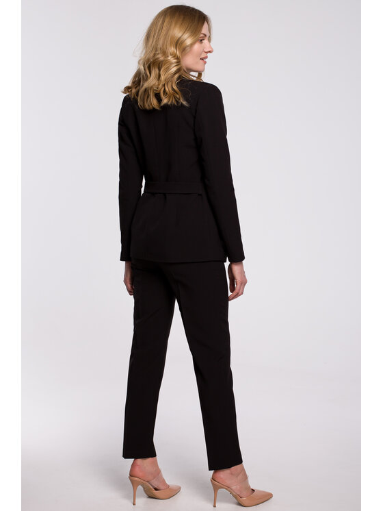 Makover Makover Sako K056 Čierna Regular Fit