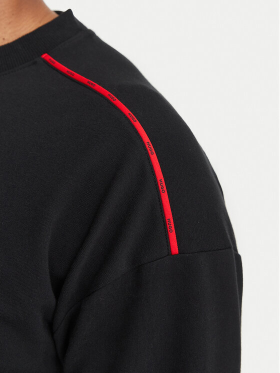HUGO HUGO Felpa Noah 50566160 Nero Regular Fit