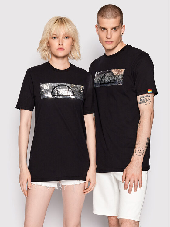 T-shirt Unisex Unity SHN15709 Nero Regular Fit