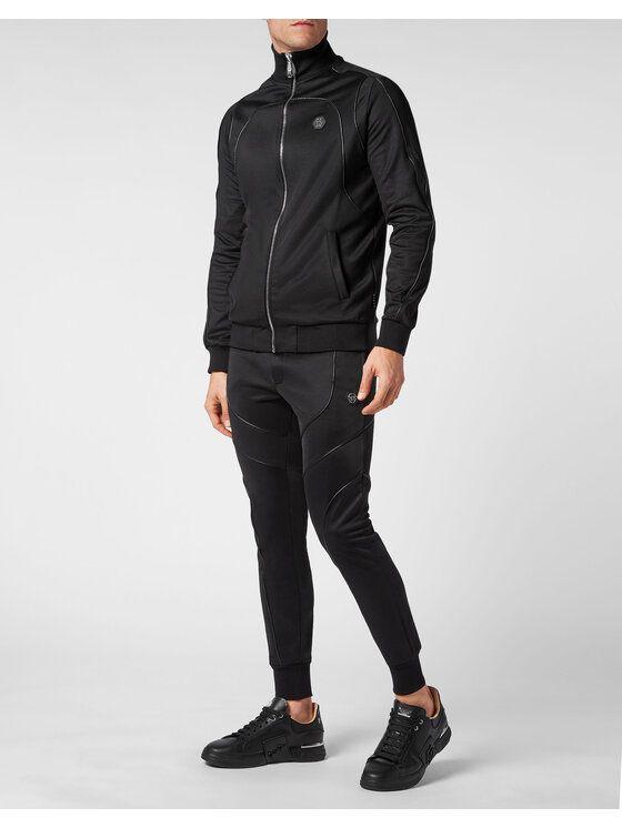 PHILIPP PLEIN PHILIPP PLEIN Sada top a nohavice 8757 Čierna Regular Fit