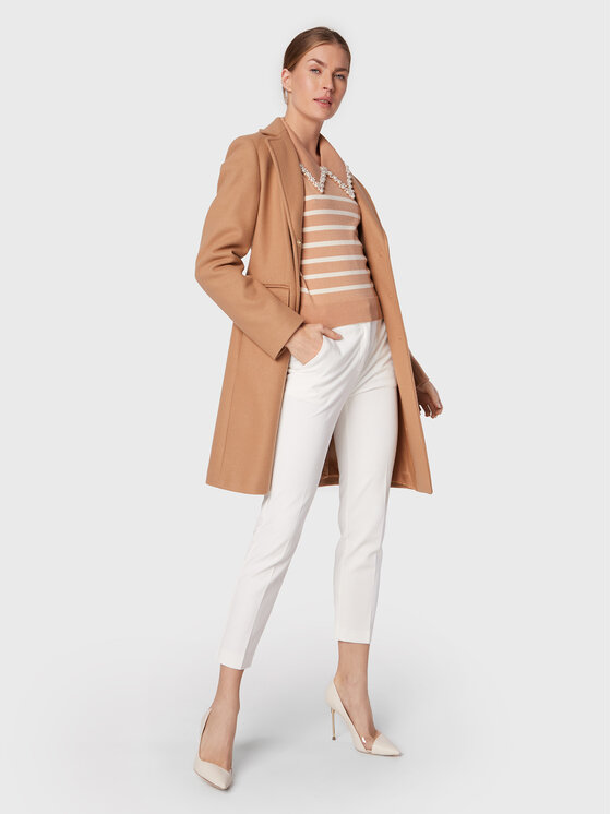 Maglione WF2058 MA75L Beige Regular Fit