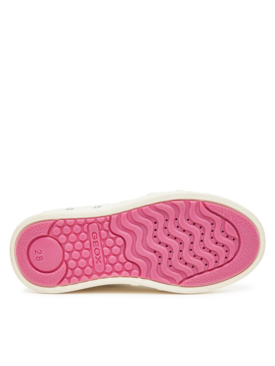 Geox Geox Сникърси J Skylin J568WD 0NFKN C0653 S Бял