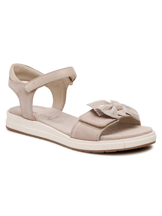 Geox Sandaly J S Rebecca G E J15ble 022bc C5000 D Bezowy Modivo Pl